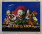 Preview: Killer Klowns from Outer Space Originalgrafik für das britische Videoplakat