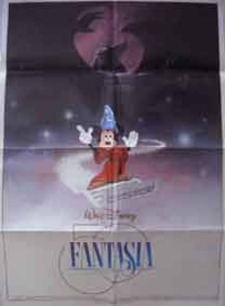 Fantasia originales deutsches Filmplakat (R90)