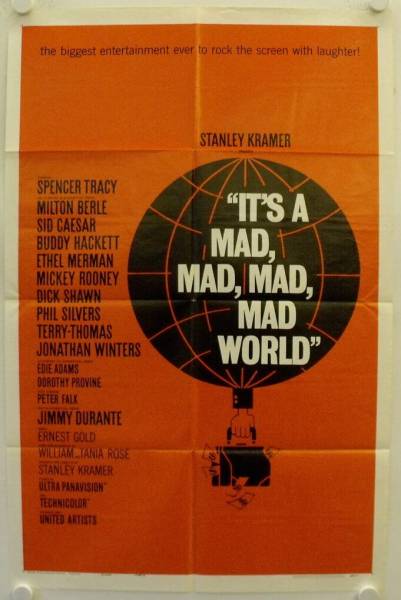 Eine total, total verrückte Welt originales US Filmplakat