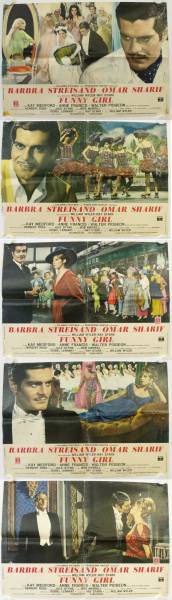 Funny Girl original release italian movie posters