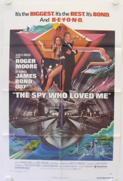James Bond 007 - Der Spion der mich liebte originales US Filmplakat