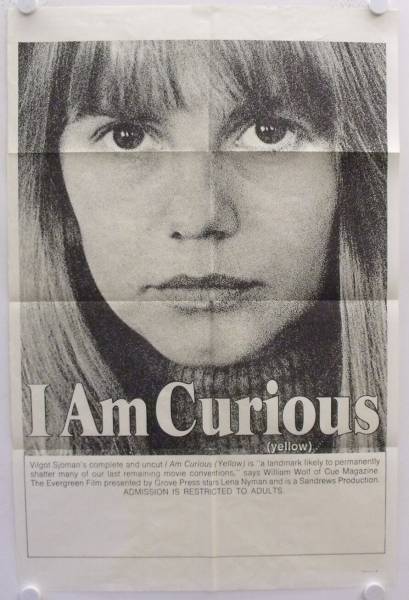 Ich bin neugierig originales Filmplakat