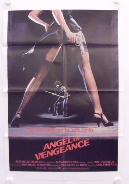 Die Frau mit der 45er Magnum originales US Onesheet Filmplakat