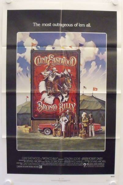 Bronco Billy original release US Onesheet movie poster