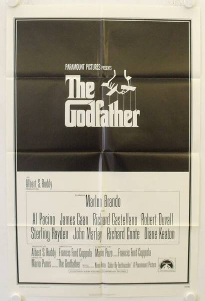 Der Pate originales US Filmplakat