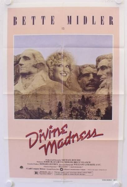 Divine Madness originales US Onesheet Filmplakat