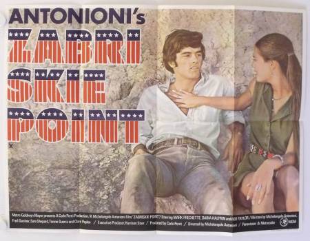 Zabriskie Point originales Filmplakat
