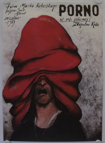 Porno original release polish movie poster