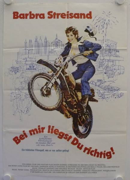 For Pete's Sake original release german movie poster