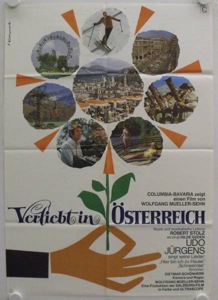 Verliebt in Österreich  original release german movie poster