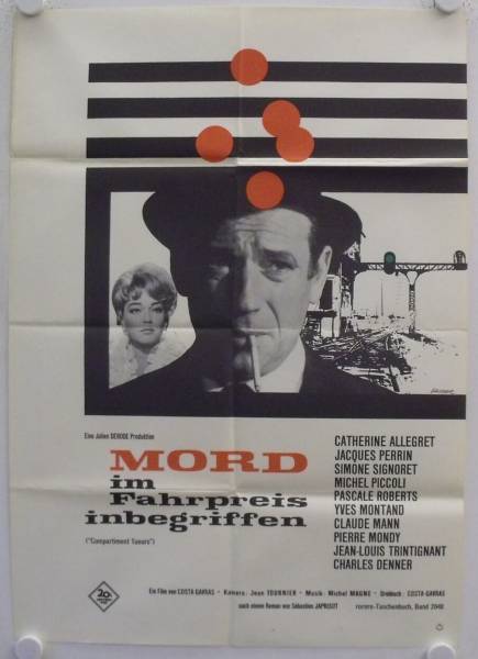 The Sleeping Car Murders original release german movie poster