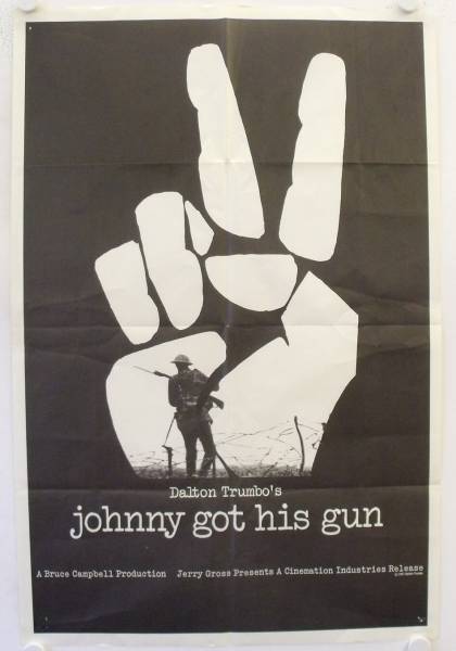 Johnny zieht in den Krieg originales Filmplakat