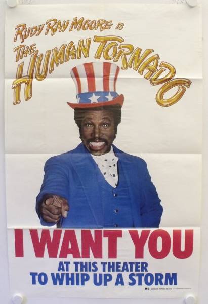 The Human Tornado originales Filmplakat