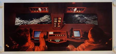 2001 - A Space Odyssey original release Cinerama special poster