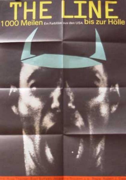 The Line - 1000 Meilen bis zur Hölle originales DDR-Filmplakat