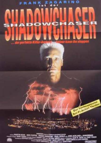 Project Shadowchaser original release german movie poster