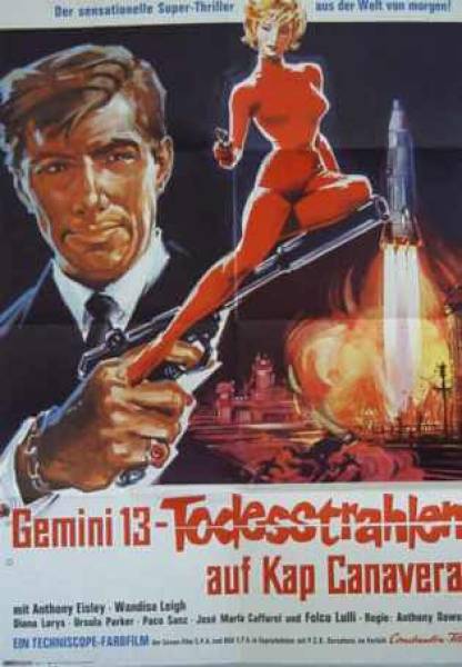 Operazione Goldman - Lightning Bolt original release german movie poster
