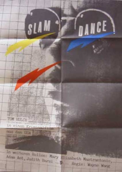 Slam Dance original release east-german movie poster