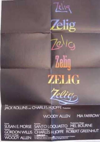 Zelig originales deutsches Filmplakat
