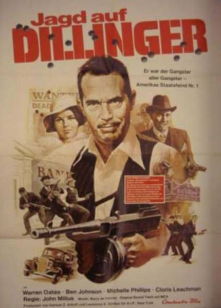 Dillinger original release german movie poster