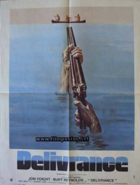 Deliverance original release french movie poster