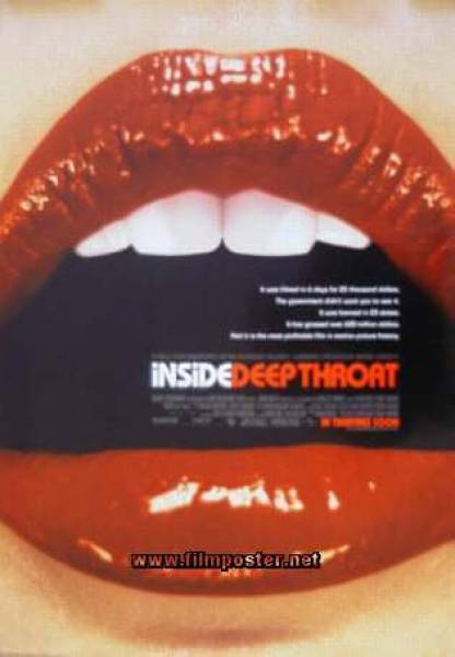 Inside Deep Throat originales US Filmplakat
