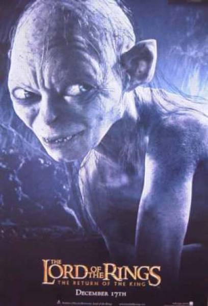 Der Herr der Ringe - Die Rückkehr des Königs originales US Onesheet Filmplakat