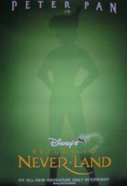 Peter Pan: Neue Abenteuer in Nimmerland originales US Onesheet Filmplakat