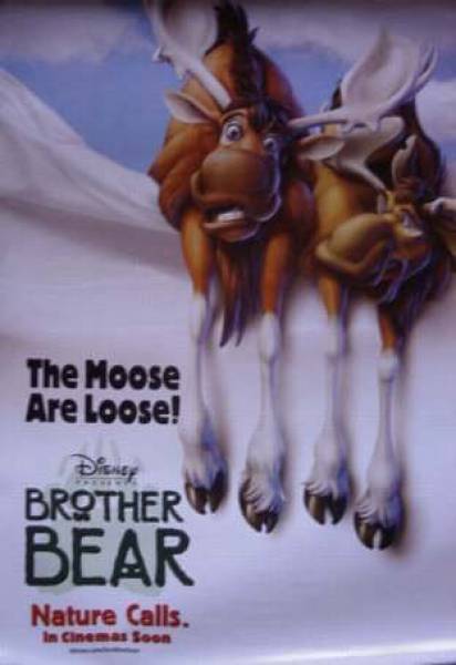 Brother Bear original release US Onesheet movie poster