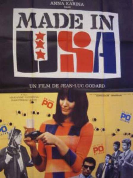 Made in USA original release large french movie poster