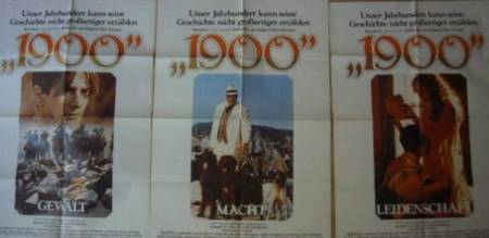 1900 - Novecento original german movie posters