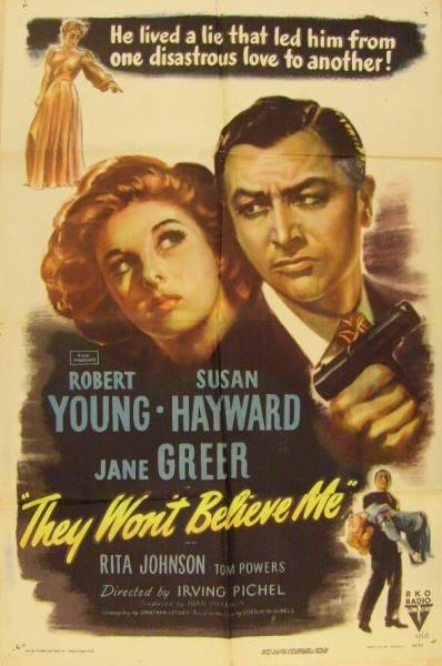 They Won't Believe Me originales US Filmplakat