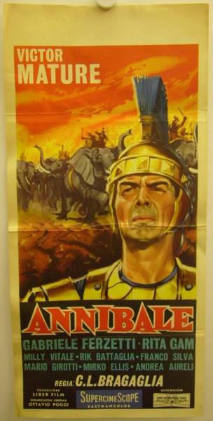 Hannibal original italian locandina poster