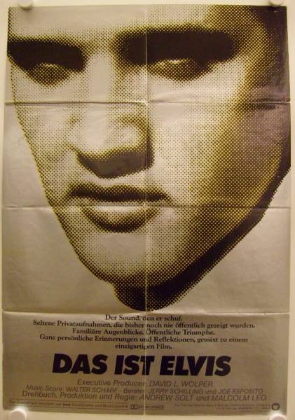 This is Elvis original release german movie poster