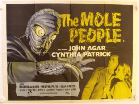 The Mole People originales Filmplakat