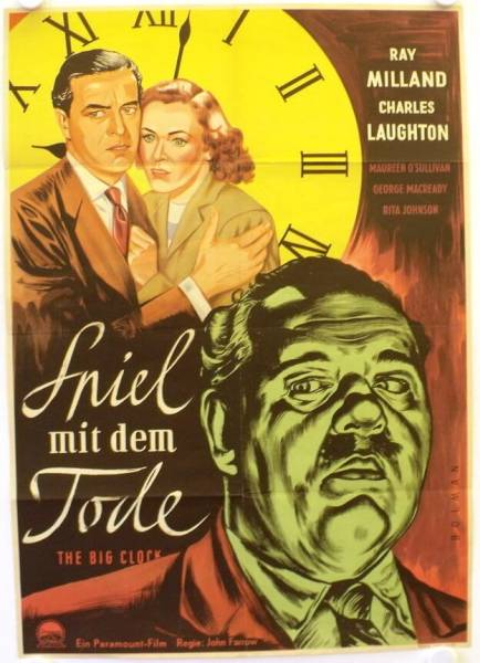 The Big Clock original release german movie poster