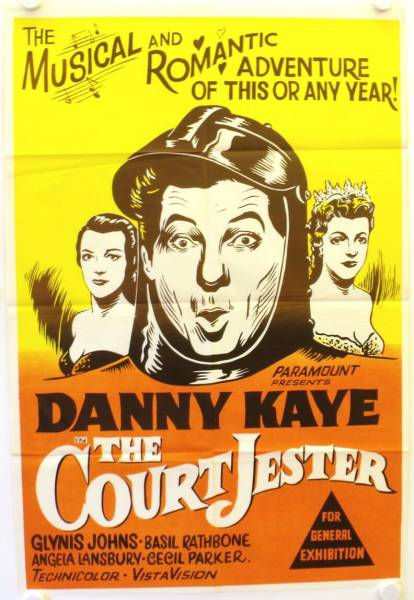 Der Hofnarr originales Filmplakat aus Australien