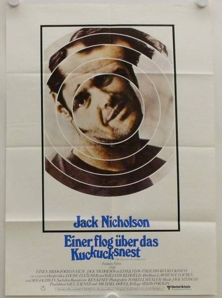 One flew over the Cuckoos Nest original release german movie poster