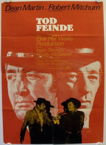 Todfeinde originales deutsches Filmplakat