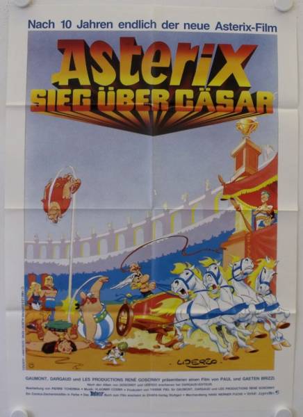 Asterix - Sieg über Cäsar originales deutsches Filmplakat