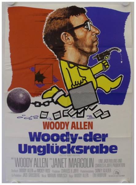 Woody der Unglücksrabe originales deutsches Filmplakat