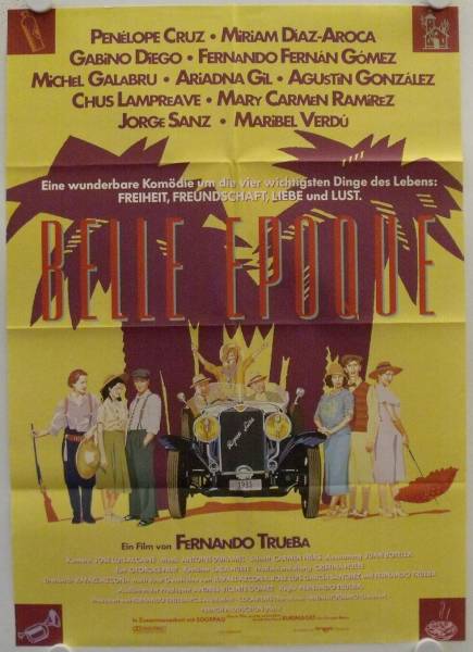 Belle Epoque originales deutsches Filmplakat