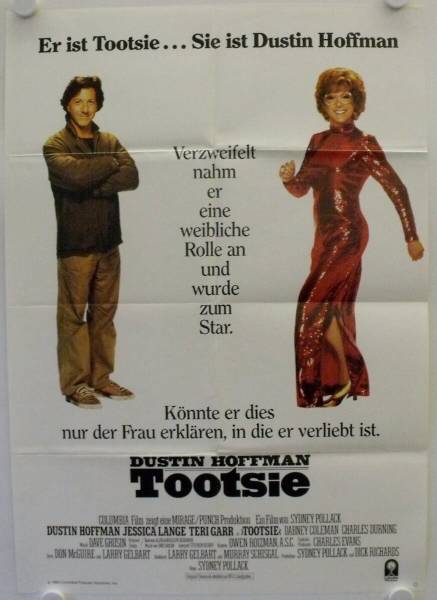 Tootsie originales deutsches Filmplakat