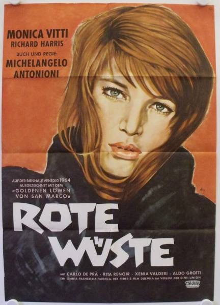 Rote Wüste originales Filmplakat