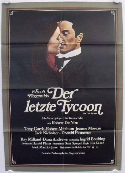 The Last Tycoon originales Filmplakat