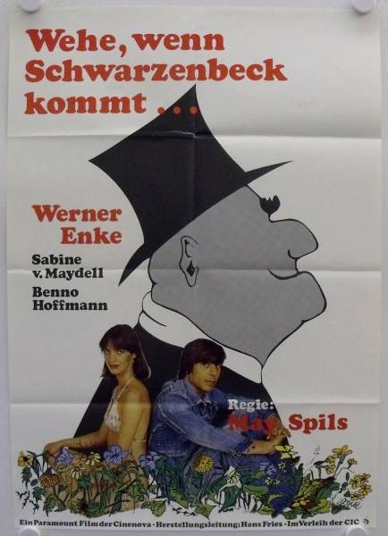 Wehe, wenn Schwarzenbeck kommt originales deutsches Filmplakat