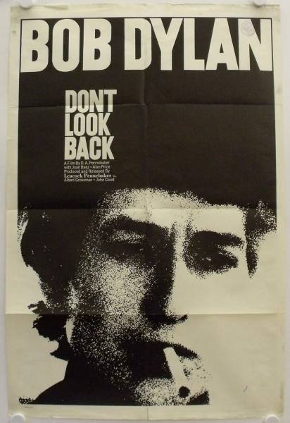Don't look back originales US Filmplakat