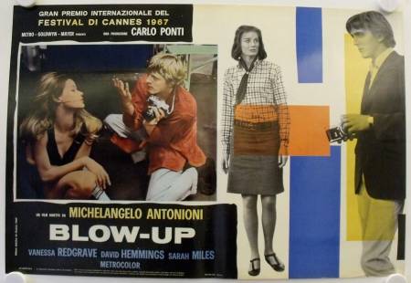 Blow Up originales italienisches Filmplakat
