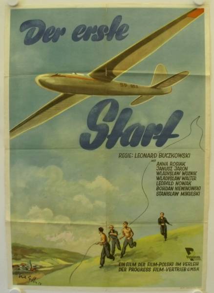 Der erste Start originales DDR Filmplakat