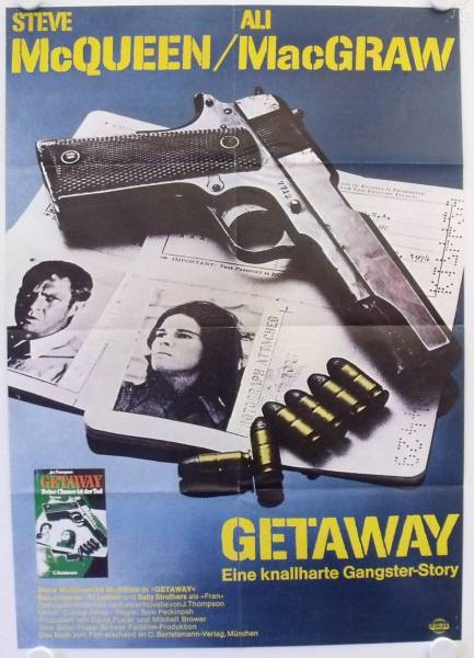 Getaway originales deutsches Filmplakat